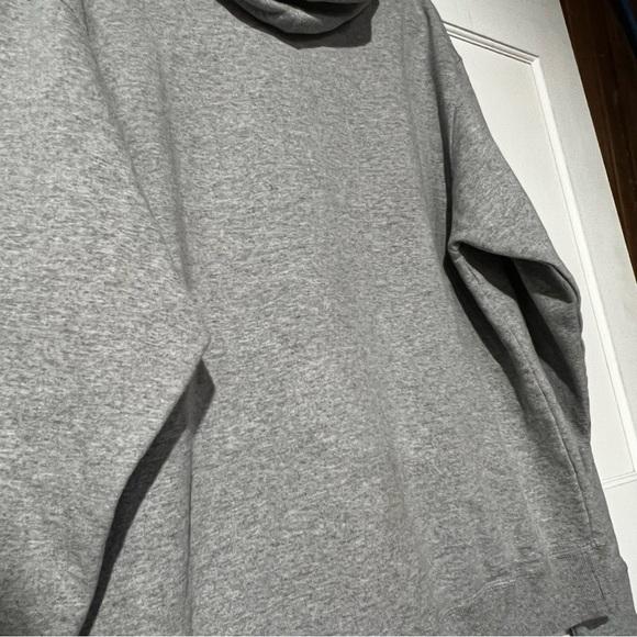 Champion Hoodie Sweatshirt Gray Logo Spellout Size XL Retro Loungewear Cozy - Picture 5 of 6
